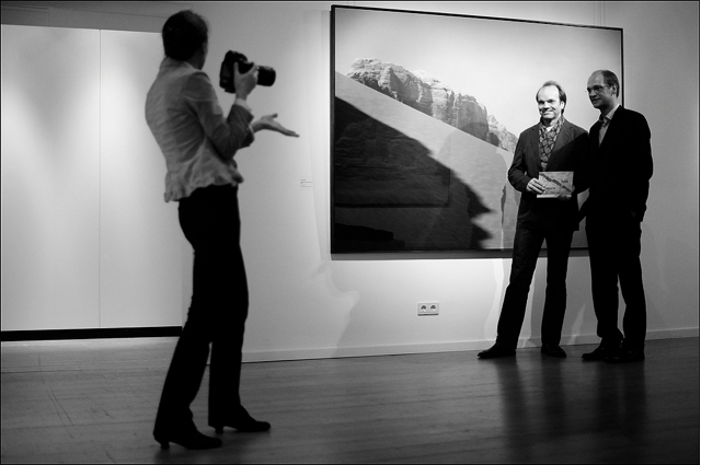 Boris Becker and Rainer Stamm at the Opening Reception Schloss Oldenburg